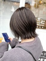 クオリア(Quaria)&nbsp;外はねボブナチュラルハイライト