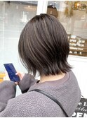 外はねボブナチュラルハイライト
