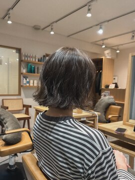 クラップス 上大岡(CLAPS) 切りっぱなし/ボブ/ハイライト/グレージュ/赤み消し