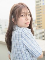 ヒョンミョン ライズバイレボ 取手店(hyon myon/RISE by REVO)&nbsp;レイヤーカット/デザインカラー/オリーブベージュ[取手/取手駅]