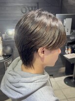 アウル 心斎橋(owl)&nbsp;ウルフ/縮毛矯正/酸性ストレート/センターパート/韓流/men's