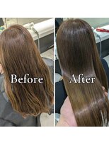 リザ(RIZA) 札幌 縮毛矯正 化粧品原料も使用,上質な美髪が手に入る♪