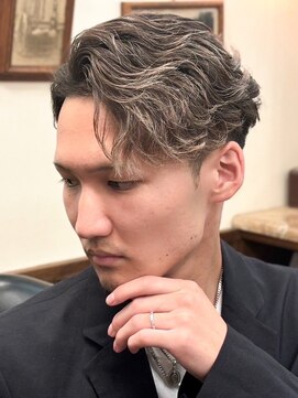 ヒロ銀座 バーバーショップ 札幌本店(HIRO GINZA BARBER SHOP) リバースウェーブパーマ