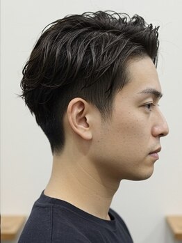 クレアール 恵比寿店(CREAR)の写真/【伸びてもキマるmen'sヘア!恵比寿】22時まで営業、ベテランスタイリスト在籍☆カット¥3500～【恵比寿】