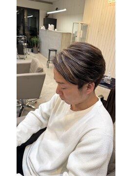 メンズバイココテラス 豊中(men's by cocoterace) ハイライト/ブリーチ/メンズカット/デザインカラー