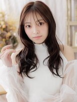カバーヘア ブリス 志木南口駅前店(COVER HAIR bliss) セミウェットシースルーバングレイヤーロングa志木20代30代40代