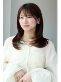 大人可愛い◎似合わせカットイメチェンハッシュカットロング