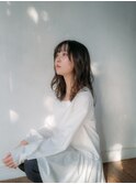 セミロングスタイル白髪染め30代40代50代60代大人女性