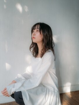 色彩堂 ひばりヶ丘店 セミロングスタイル白髪染め30代40代50代60代大人女性