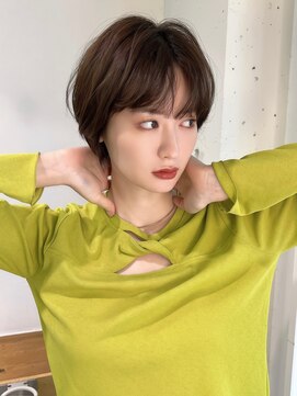 メゾンドムニ 恵比寿(Maison de MUNi) "ふんわりショートボブ小顔ナチュラル "