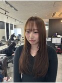 顔周りレイヤーカット