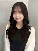 ミディアムレイヤーカット/レイヤー/顔周り/韓国/髪質改善/柏駅