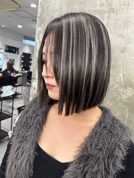 キング 心斎橋店(K!ng) 縮毛矯正髪質改善レイヤーカットトリートメント心斎橋美容室