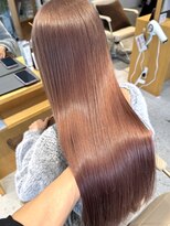 ブリーチ/ダブルカラー/ハイライト LOVEST by frace well 【12月1日OPEN(予定)】 ピンクベージュ