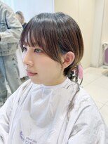 ハピネス 河原町店(Happiness)&nbsp;マッシュショート　顔まわりカット　京都美容室　進詩織