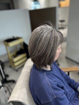 エルピス 大和店(elpis) 根元が気にならない白髪ぼかし