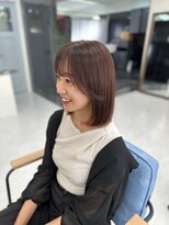 エミン(emyn) レッドブラウン【ブリーチなし】艶髪/髪質改善/縮毛矯正/代々木