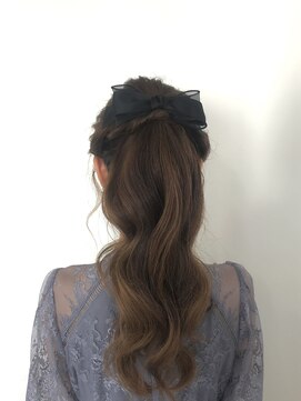 ヘアセットサロン クリアリティ(clarity) ポニーテールアレンジ