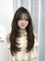 アマトウキョウスマートサロン(AMA TOKYO×Smart Salon)&nbsp;韓国スタイル/ナチュラルくびれヘア_くびれ巻き_レイヤーカット