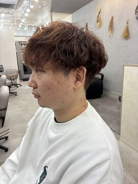 ルリアン 元住吉店(Le'lien) 緩めスパイラルパーマ/メンズパーマ/無造作ヘア/元住吉駅