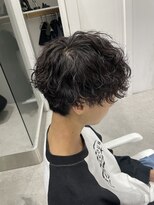 イリ(iLi) 【iLi ×HIRAI】シャドウパーマ/立川メンズヘア/波巻きパーマ