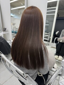 シアー(sheer) 《sheer/氏家》#髪質改善#美髪矯正#縮毛矯正#ロングスタイル