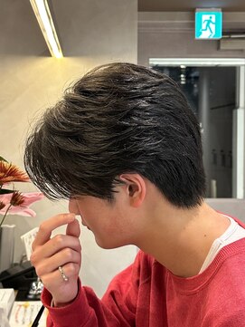 ロンドリメゾン 原宿(Lond re Maison.) men's/メンズ/スパイキーショート/縮毛矯正/ニュアンスパーマ
