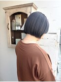 タッセルボブ＋ラベンダーグレージュ