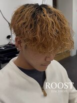 ルースト 八王子店(ROOST)&nbsp;MEN'SHAIR/ツイストパーマ/ハイトーン/眉毛/八王子