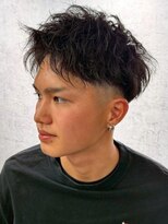 ホーミーズ 横須賀中央店(homies)&nbsp;アップバング メンズショート フェードカット 刈り上げ