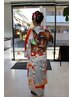 （お店に電話確認が必要）成人式ヘアセット+着付け　24000円