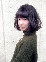 ミュリール(MiULiiR) イルミナカラー/大人かわいい暗髪グレージュ