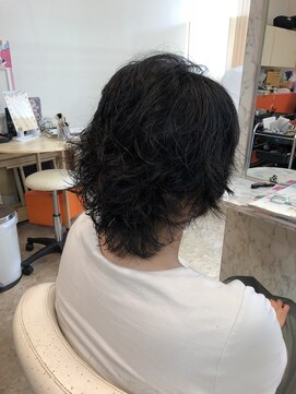 オレンジ サラ 河辺店 ショートウルフ