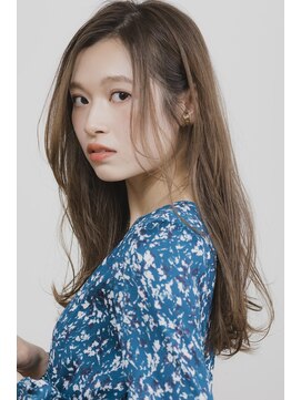 ルカ リノア(Luca lino:a) ベージュカラー de 無造作カール/フレンチカジュアル