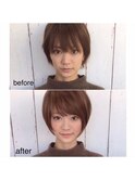 前髪カットでイメチェン！！