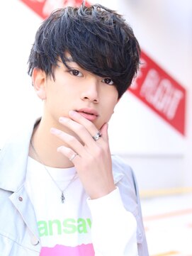 ネイビー(NAVY) サイドムーブマッシュ