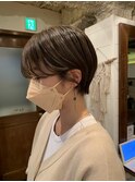 ＊大人かわいい耳かけマッシュショート 表参道