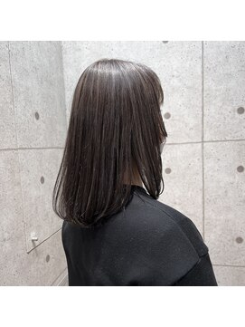 ヘアサロン ドットプラス 町田店(dot. plus) <Insta@s_ym_99_>ハイライトグレージュ/フェザーバング[町田駅]