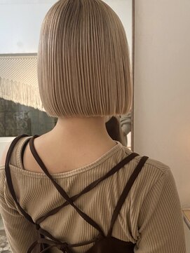 ラボ(Ravo) [Ravo]ケアブリーチ使用くすみベージュ