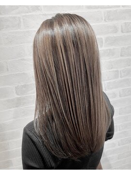 クラッチバイシオンアグリゲイト(CLUTCH by Zi-on aggregate) ☆グレージュアッシュ☆×バレイヤージュ/バリアージュ☆