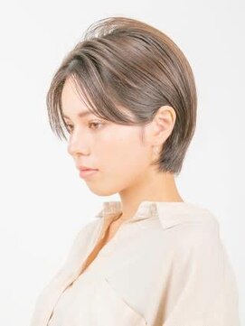 アース 三軒茶屋店(HAIR&MAKE EARTH) 三軒茶屋_ショート_ショートカット_丸みショート_レディース_