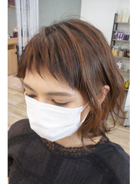 リムルヘアー(Rymlhair) ショートバングSTYLE/こなれヘア/小顔補正立体カット