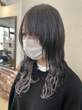 ラビス 浦和(Lovis) デザインカラー/レイヤーカット/ウェットヘア/夏のヘアアレンジ