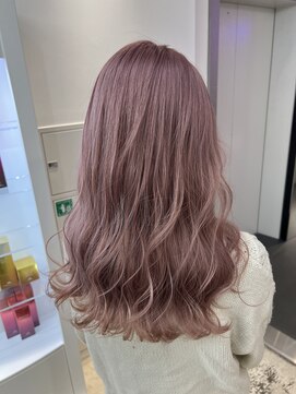 ゲーム 原宿店(GAME) ピンクベージュ/ダブルカラー/ケアブリーチ/髪質改善/原宿