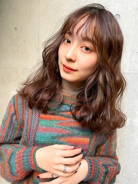 オーブ ヘアー ネージュ 長野店(AUBE HAIR neige) ラフな外国人風パーマ/20代30代40代/小顔/似合わせ