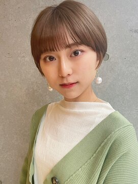 アッシュ 笹塚店(Ash) ミニウルフ/くすみブルー/イヤリングカラー/韓国ヘア[U24/笹塚]