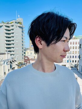 ブリッツバイレボ 船橋(BLITZ by REVO) ウルフ/アッシュブラック/カルマパーマ/ベリーショート[船橋駅]