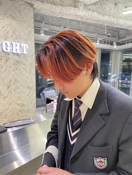 エイト 神戸三宮店(EIGHT) 【メンズのイケメンデザインカラー】メンズバレイヤージュ♪