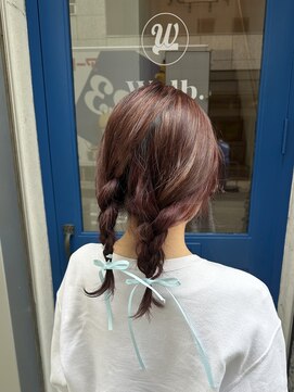 ウェルブ(Welb.) レッド×アレンジ