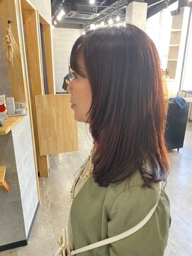 ソイクフ 四条大宮店(SOY-KUFU) 大人可愛い◎20代30代40代カールセミディシアーカラー